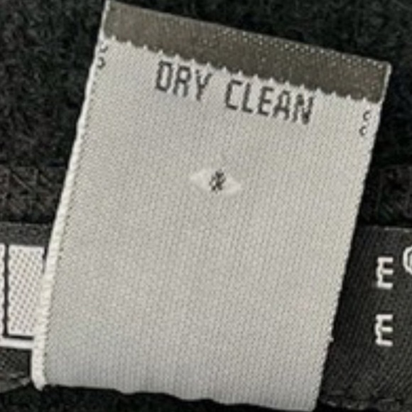 Vintage Carole Little Boiled Wool Cardigan Jacket Black- Yellow Blue White Swirl - Picture 15 of 16